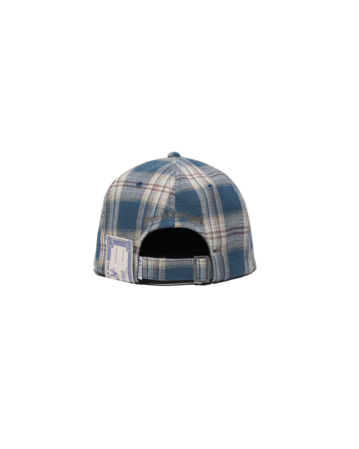 【H.W.DOG】PLAID TWO TONE CAP