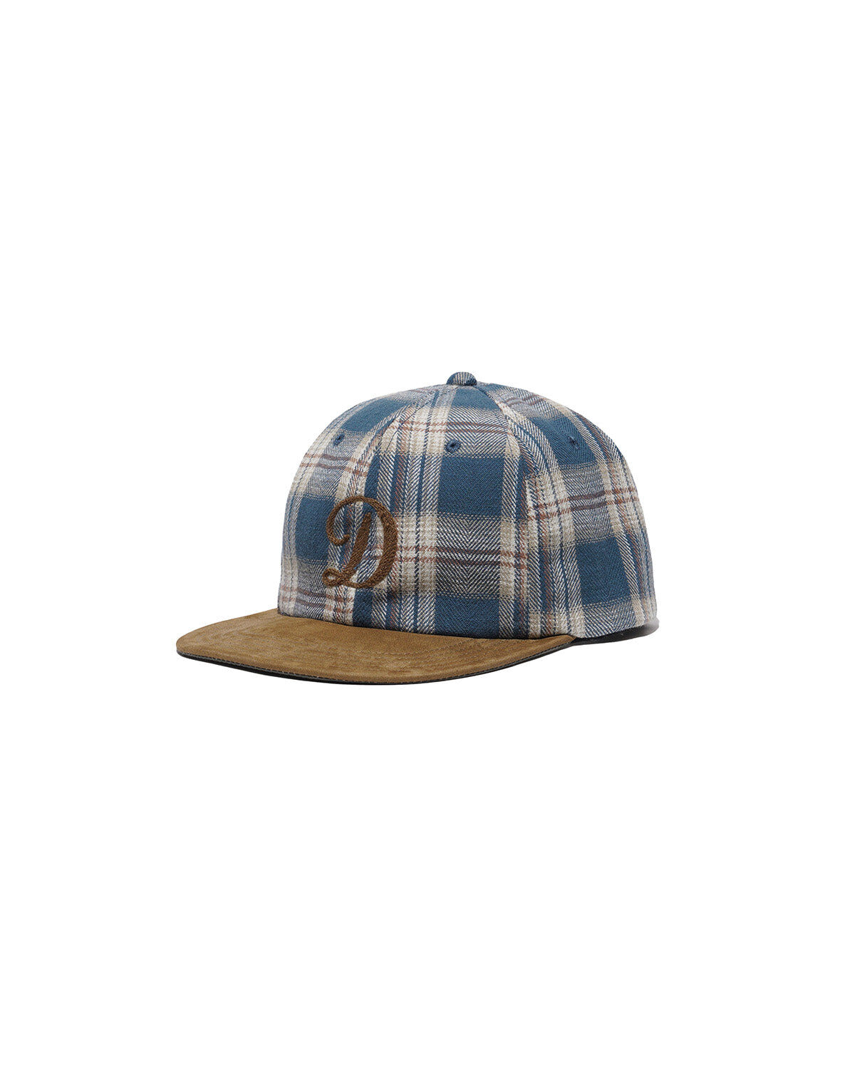 【H.W.DOG】PLAID TWO TONE CAP