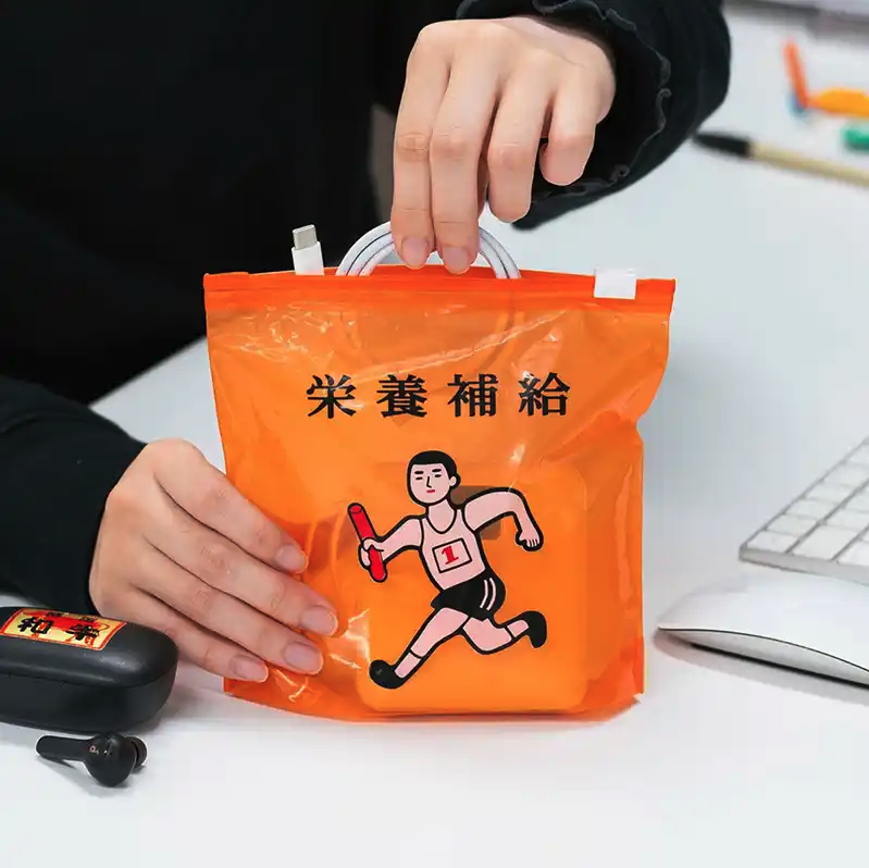 HIGHTIDE 復古新款拉鍊包 M 號 物品收納包