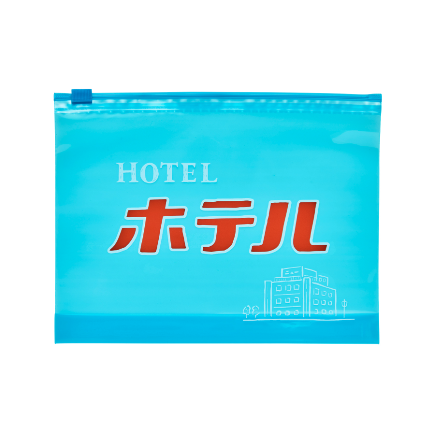HIGHTIDE 復古新款拉鍊包 L 號 物品收納包