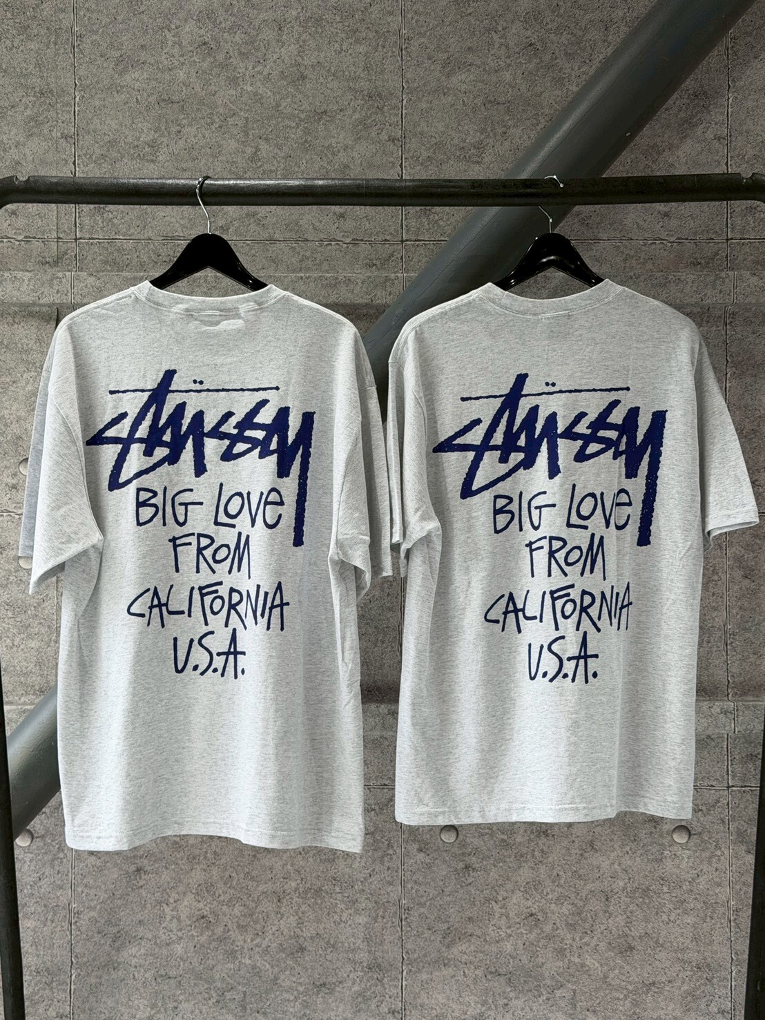 STUSSY BIG LOVE TEE 印刷字體 短袖 T