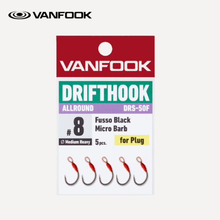 VANFOOK DRS-50F Drifthook Allround Minnow單鉤
