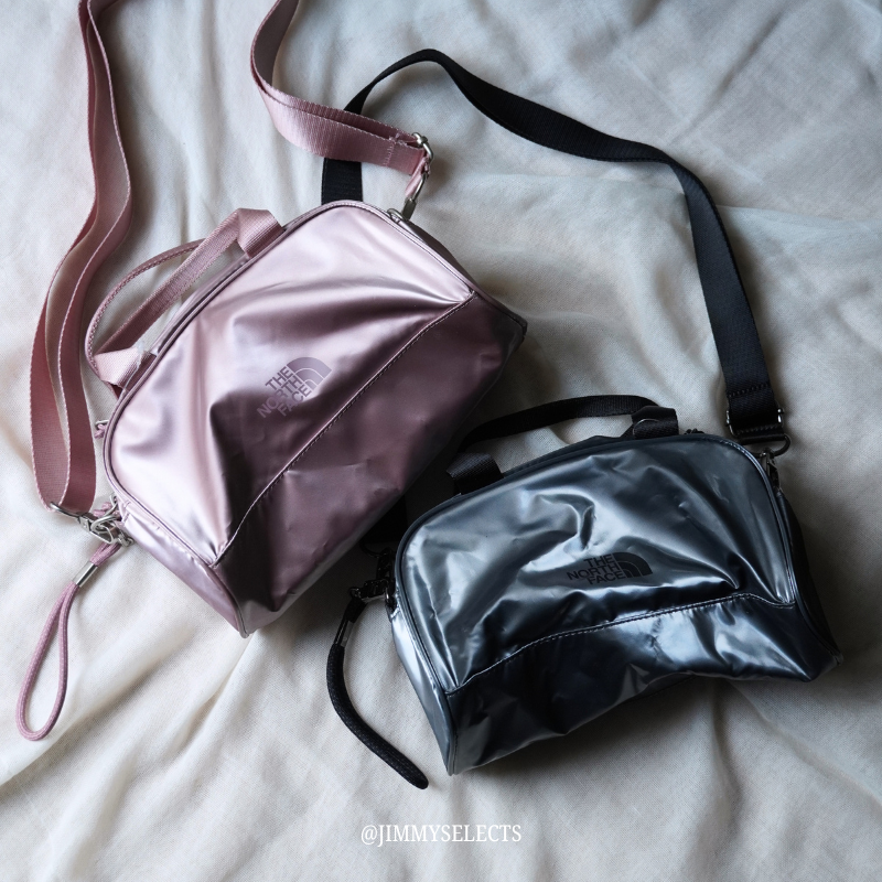 【現貨】THE NORTH FACE WHITE LABEL BONNEY BOWLING BAG S  NN2PR09｜斜背包・手提包｜深灰色／粉色