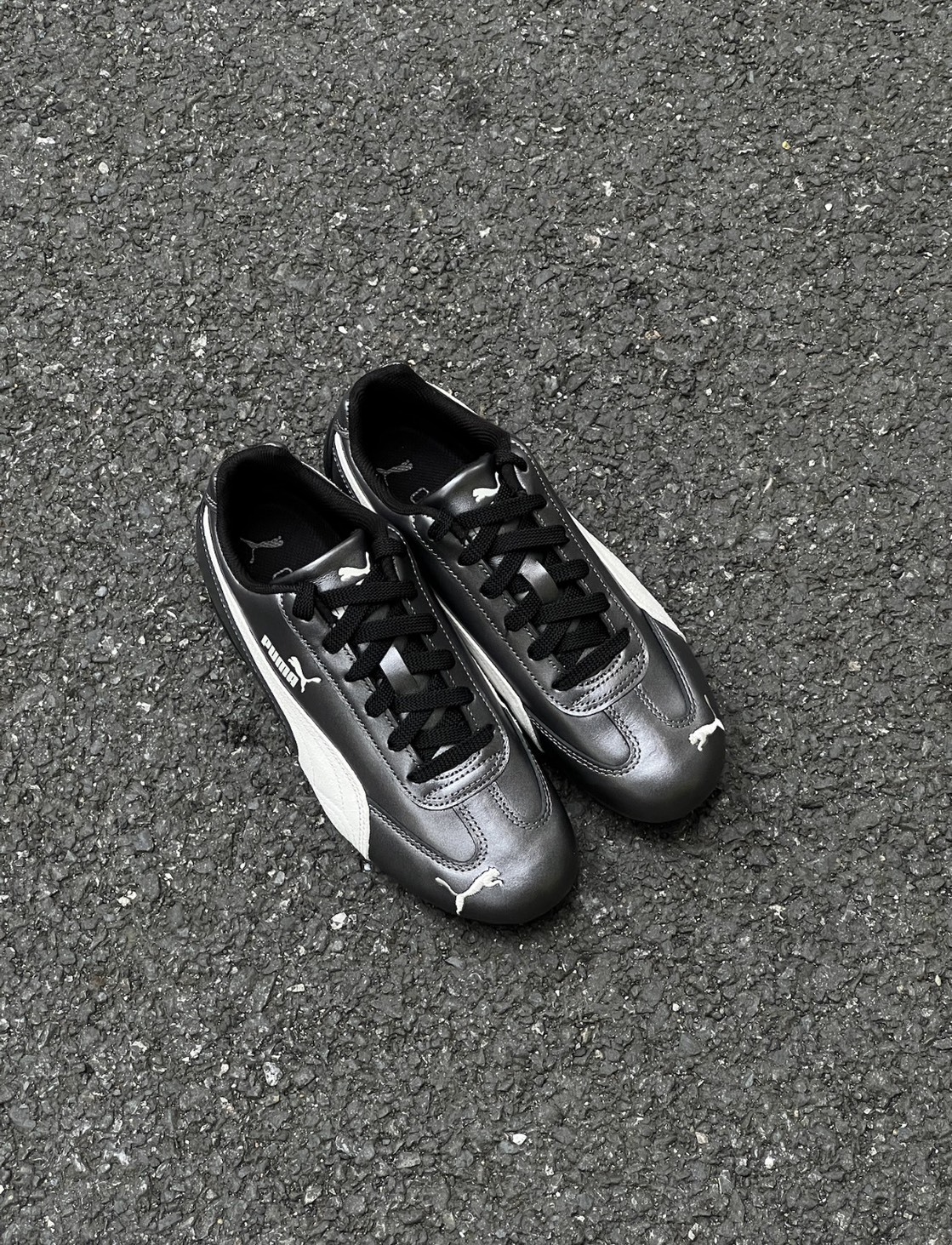 PUMA SPEEDCAT OG 金屬銀灰 奶油白 賽車鞋 復古 403689-02