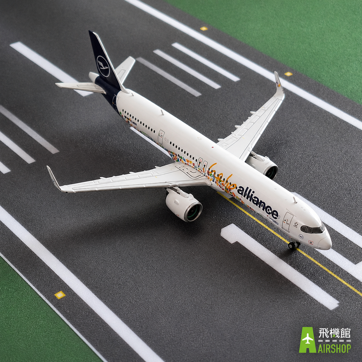 JC wings 1/400 漢莎航空 A321neo D-AIEP Help Alliance彩繪機
