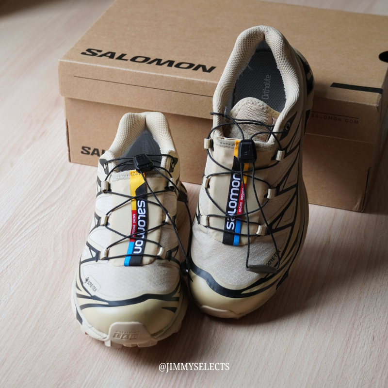 SALOMON 薩洛蒙  XT-6GTX Waterproof Trail Running Shoes (Model: L47445500)    JUL25