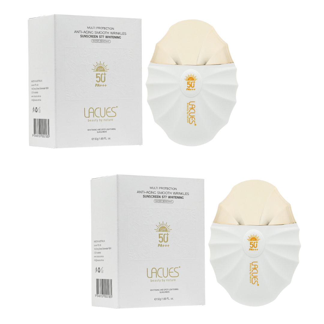 BW006 LACUES 撫紋抗衰老防曬 50G EXP: 2028-02-29 (一套2件)
