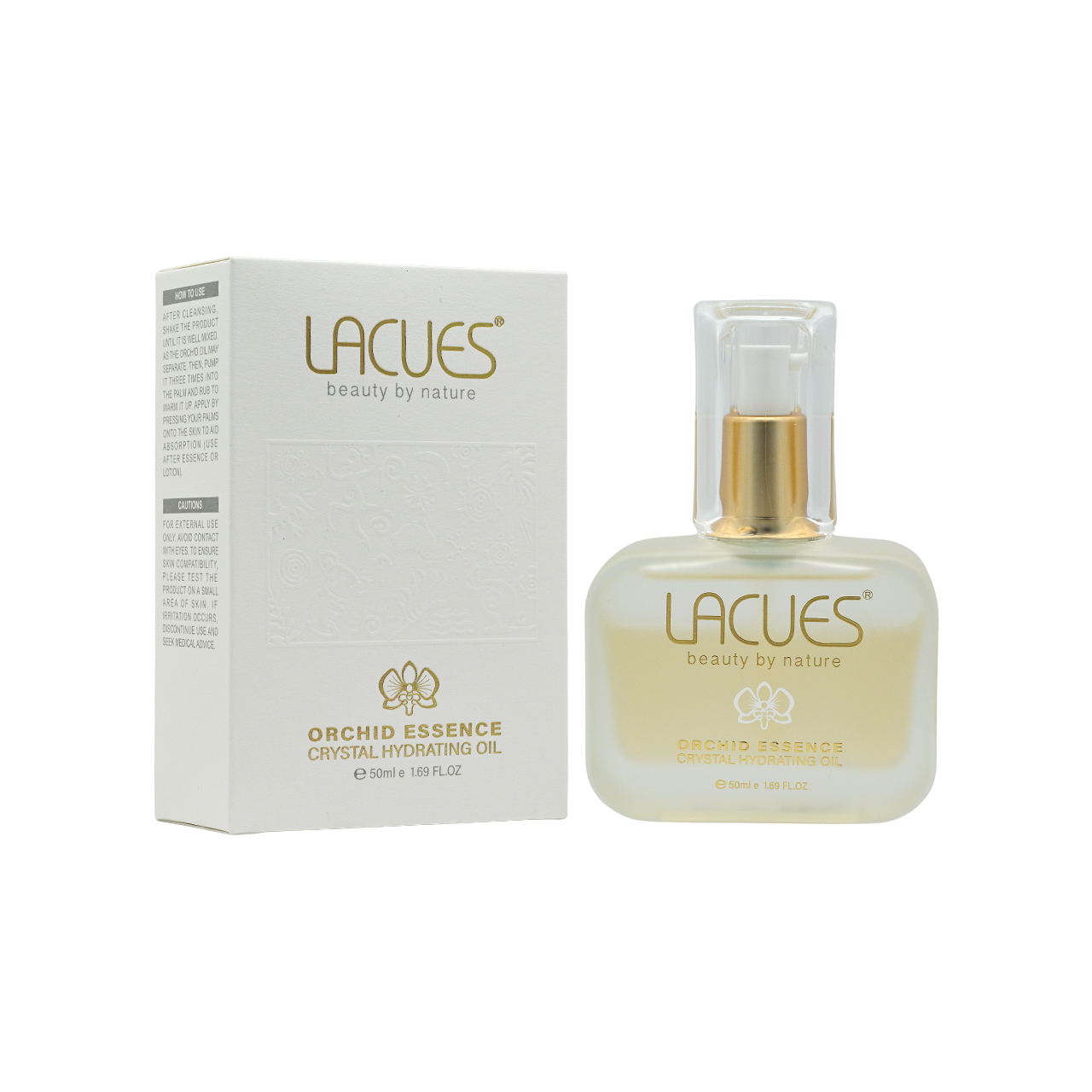 BW008 LACUES 精萃晶潤煥活蘭花油 50ml
