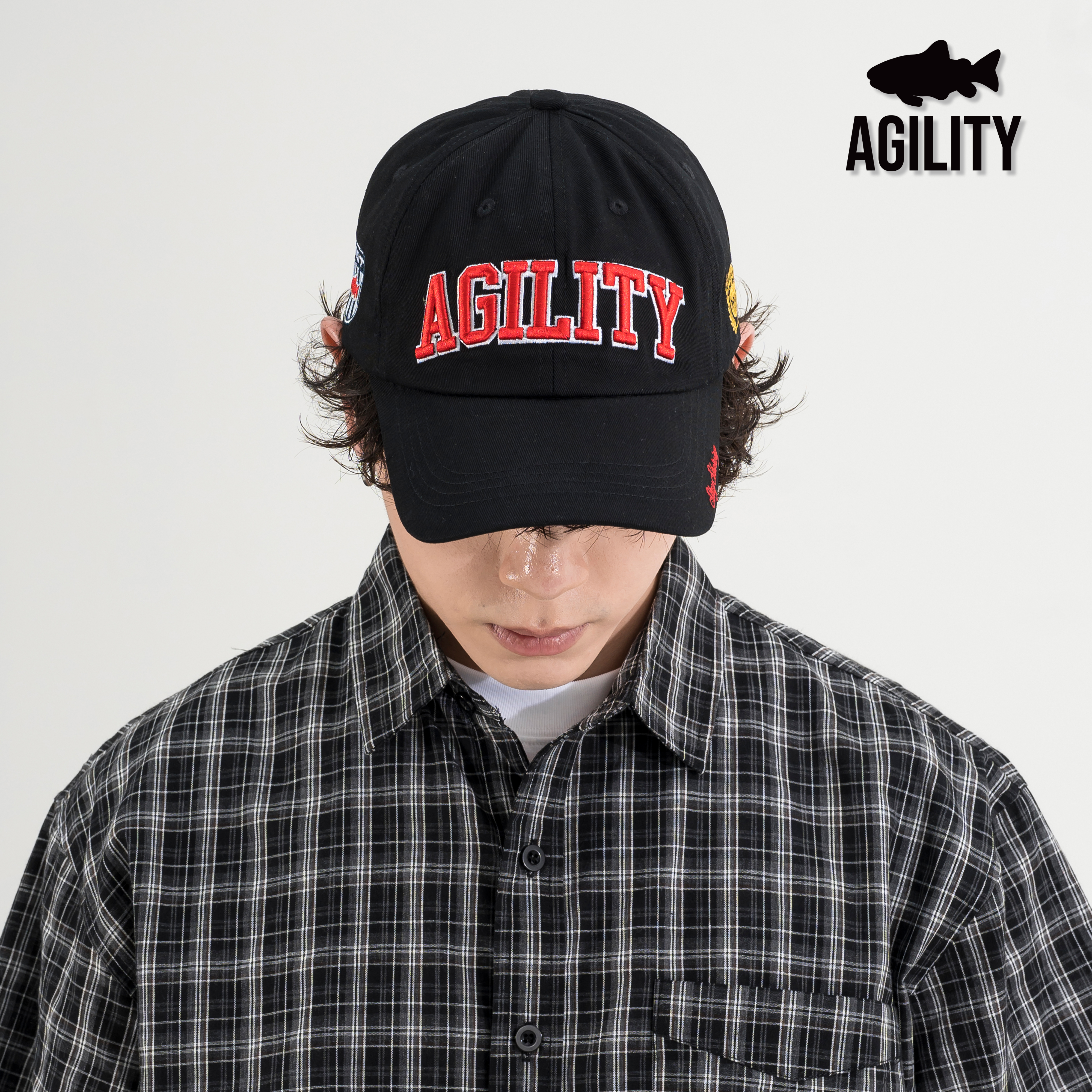 AGILITY Embroidery 6 Panel Cap 俱樂部 棒球帽 [CA6]
