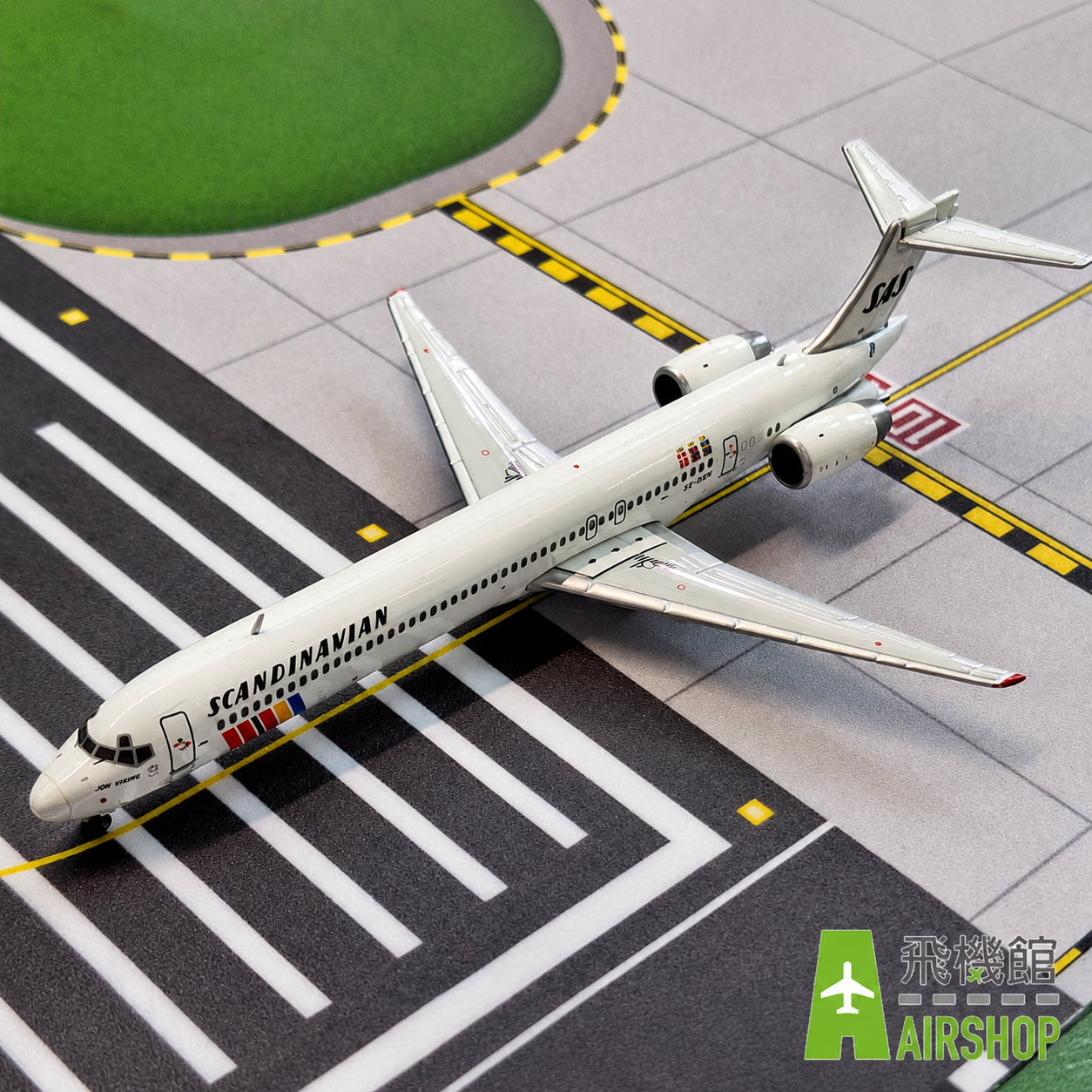JC wings 1/400  北歐航空 MD-90 OY-KIM 標準塗裝