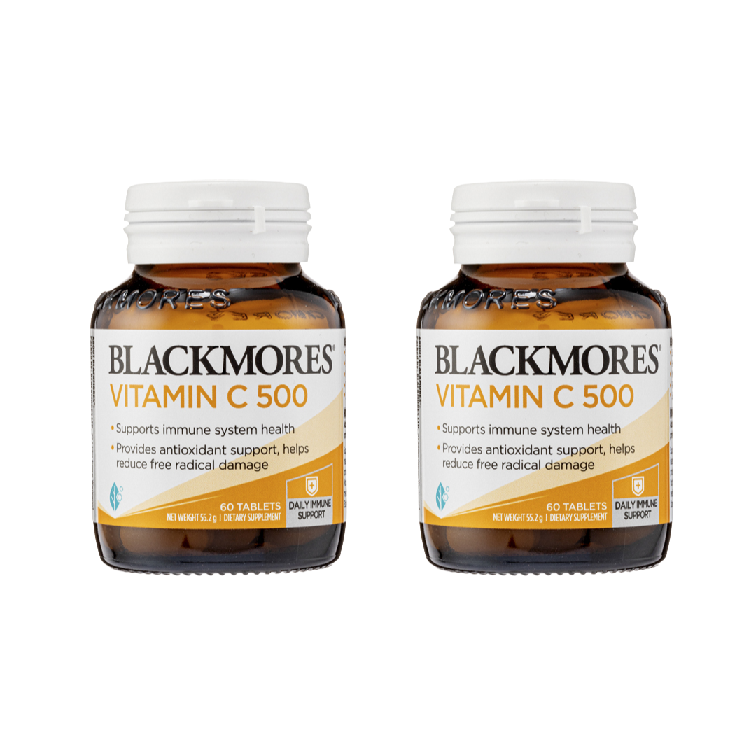 BW020 BLACKMORES 維他命C 500MG 60TAB EXP: 2028-03-31 (一套2件)