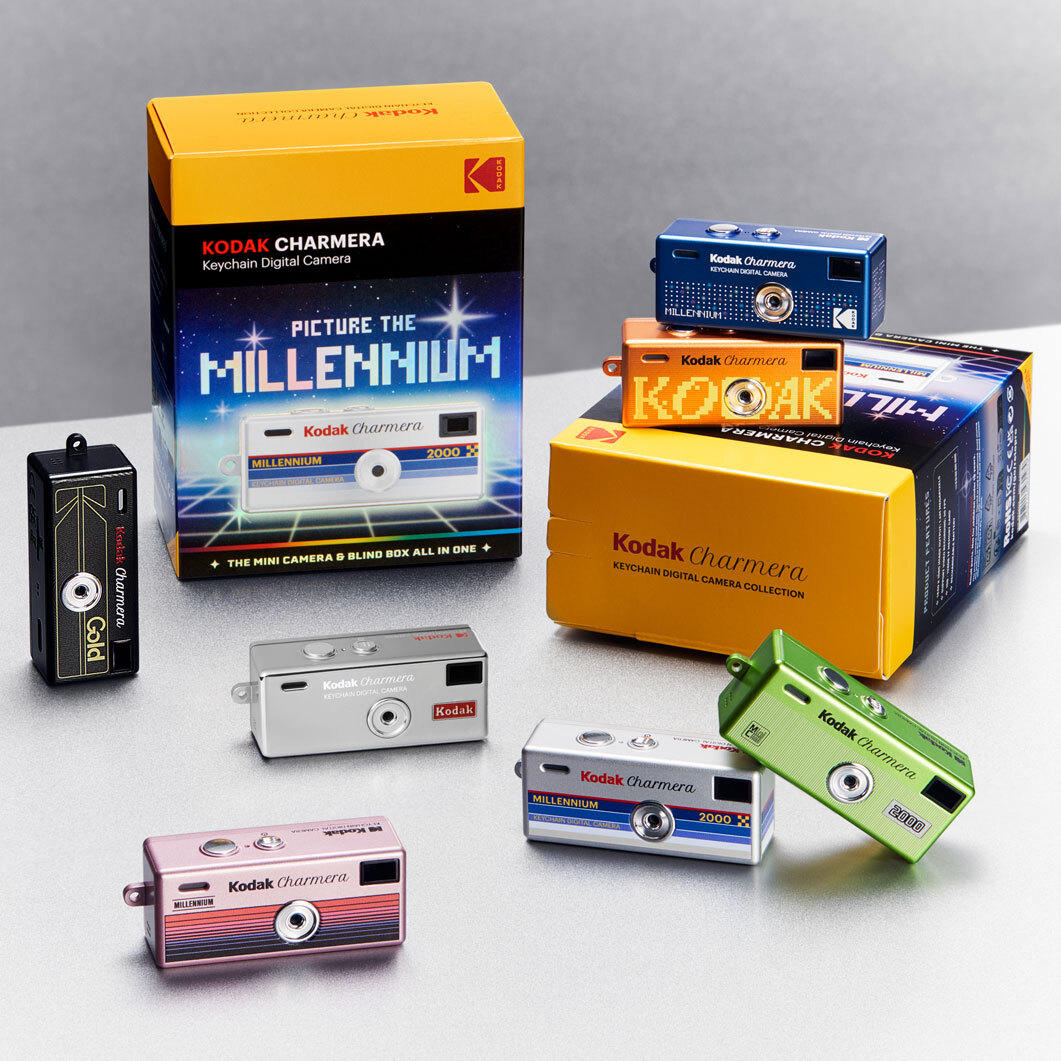 #預購 新款!! 柯達 Kodak Charmera Millennium 鑰匙圈數位相機 盲盒 吊飾