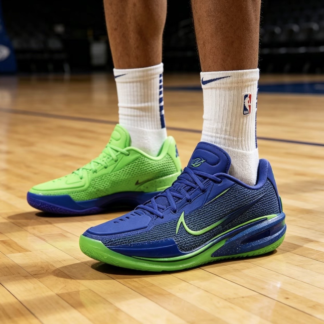 【代購】Nike Air Zoom G.T. Cut 1 EP  鴛鴦配色｜藍綠