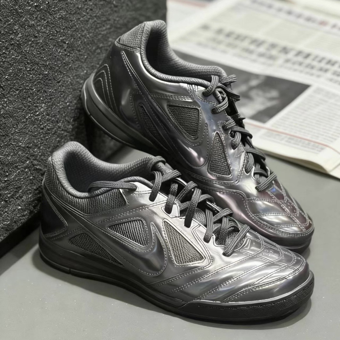 【代購】Nike Gato LV8  黑色｜復古薄底足球鞋｜男女同款
