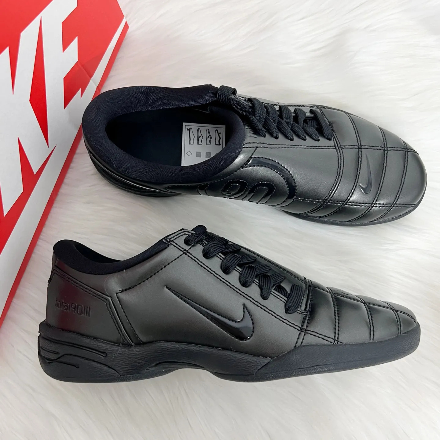 【代購】Nike Total 90 III  黑色｜復古薄底足球休閒鞋