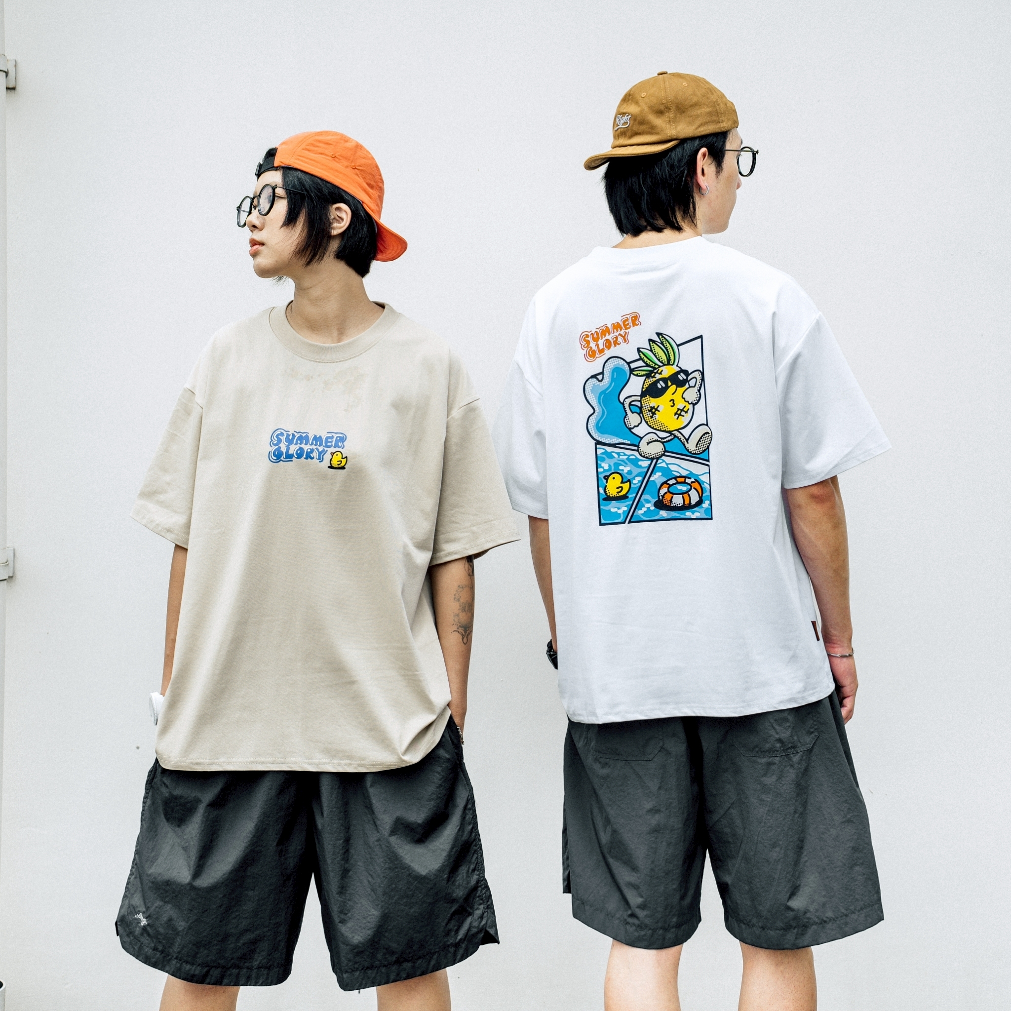SBG 逃跑鳳梨計畫涼感短T SB6016