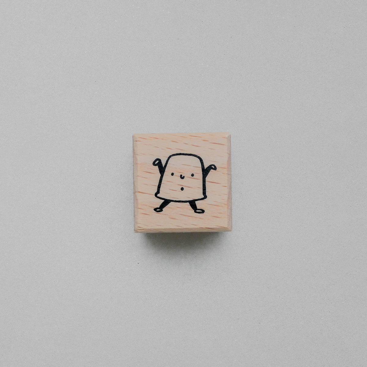 紙杯人｜櫸木印章
