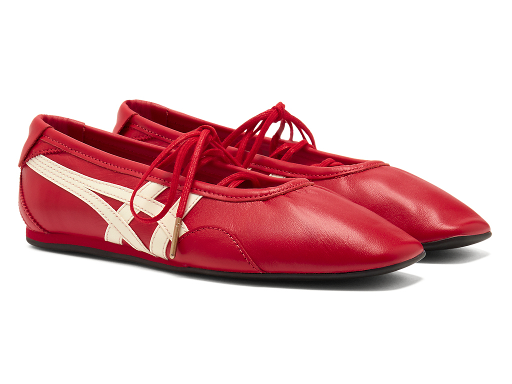 Onitsuka Tiger GYMNARINA 芭蕾舞鞋 紅色