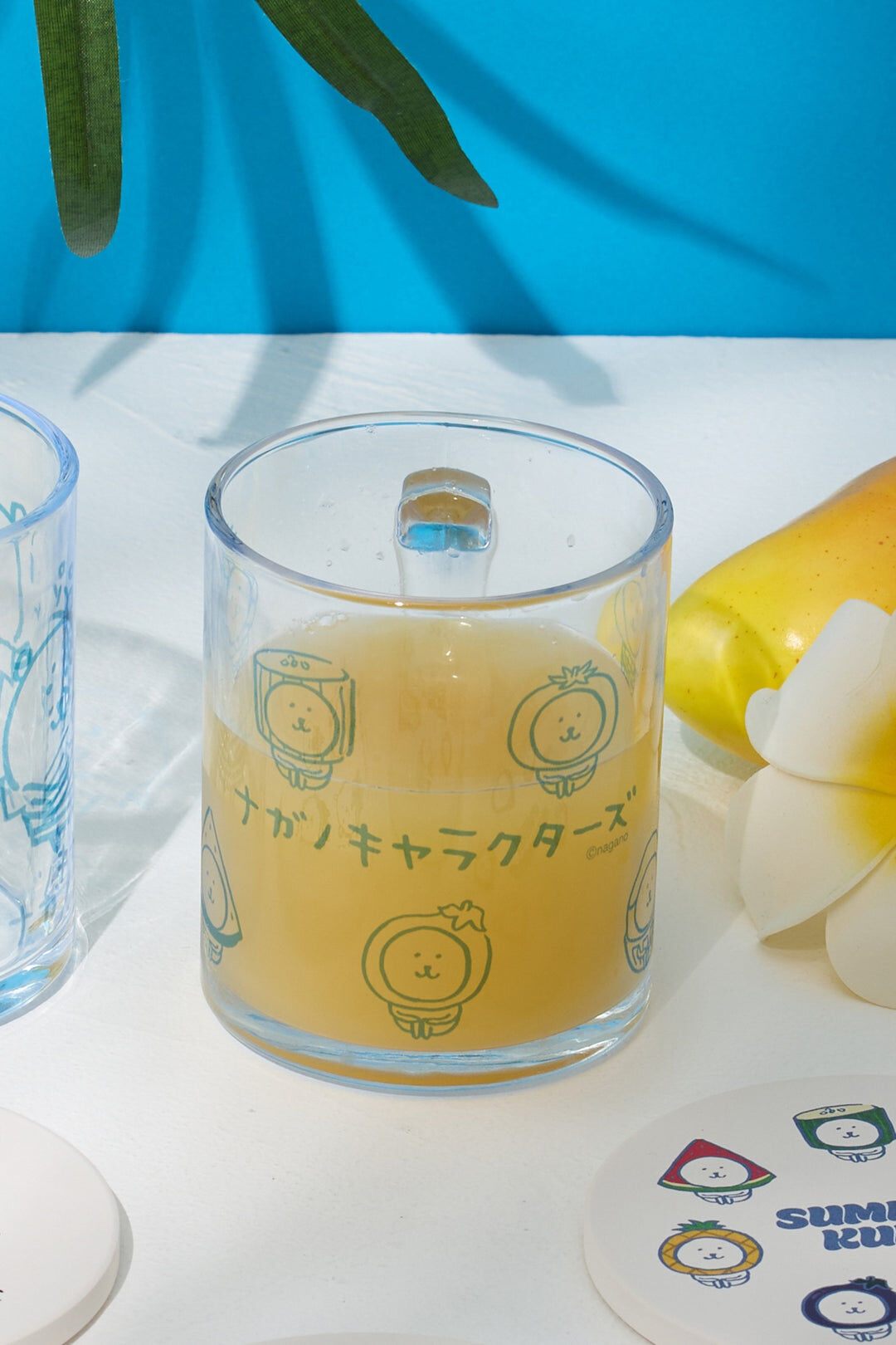 預訂｜白熊 ODM 透明玻璃杯 Summer Kuma