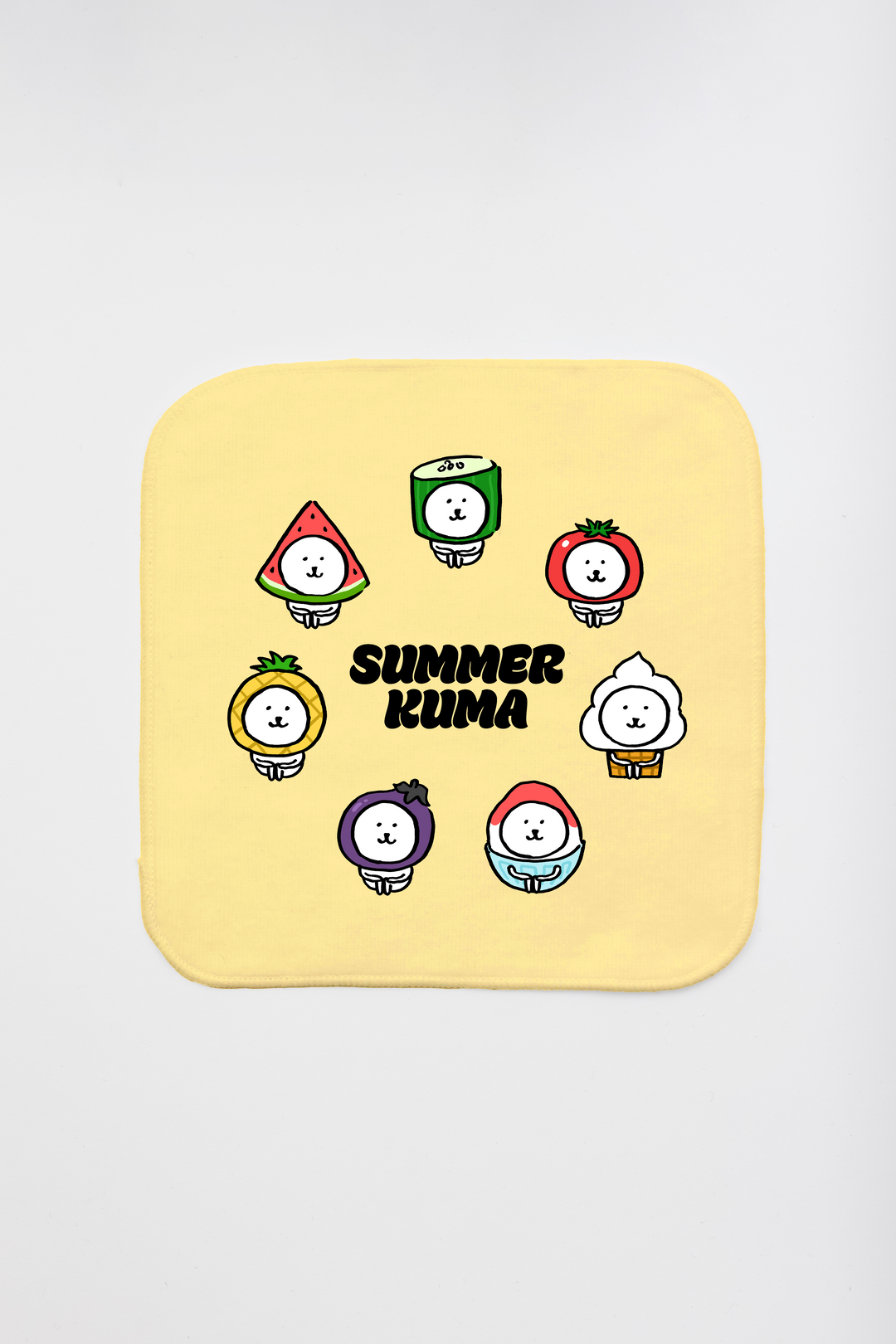 預訂｜白熊 ODM 迷你毛巾 Summer Kuma