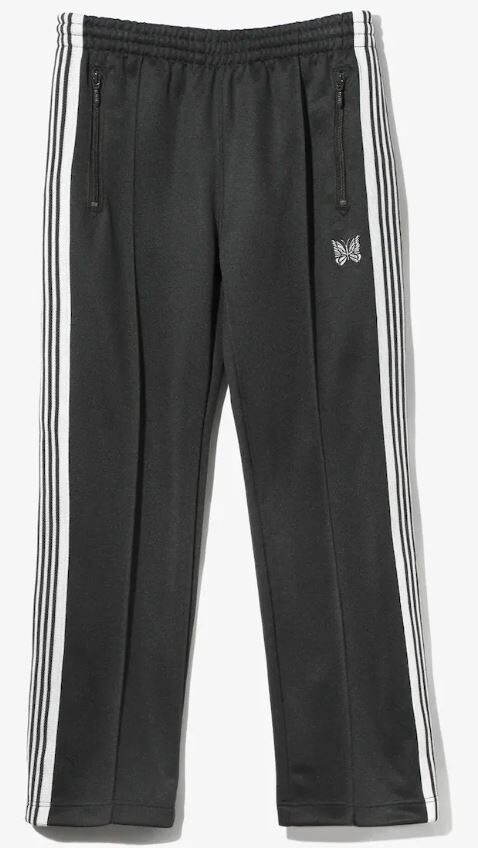 Needles 黑色Track Pant - Poly Smooth【SX410/CHARCOAL】