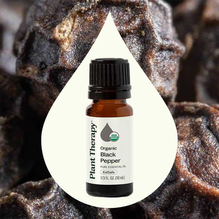 美國 Plant Therapy 有機黑胡椒 Black Pepper 精油 （兒童安全) - 10ml