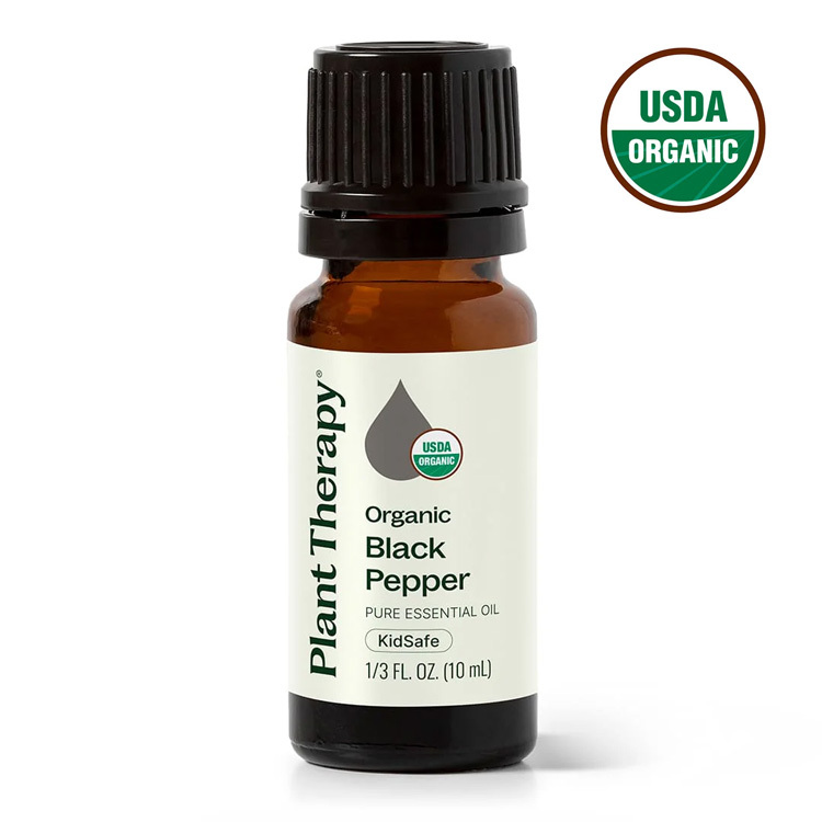 美國 Plant Therapy 有機黑胡椒 Black Pepper 精油 （兒童安全) - 10ml