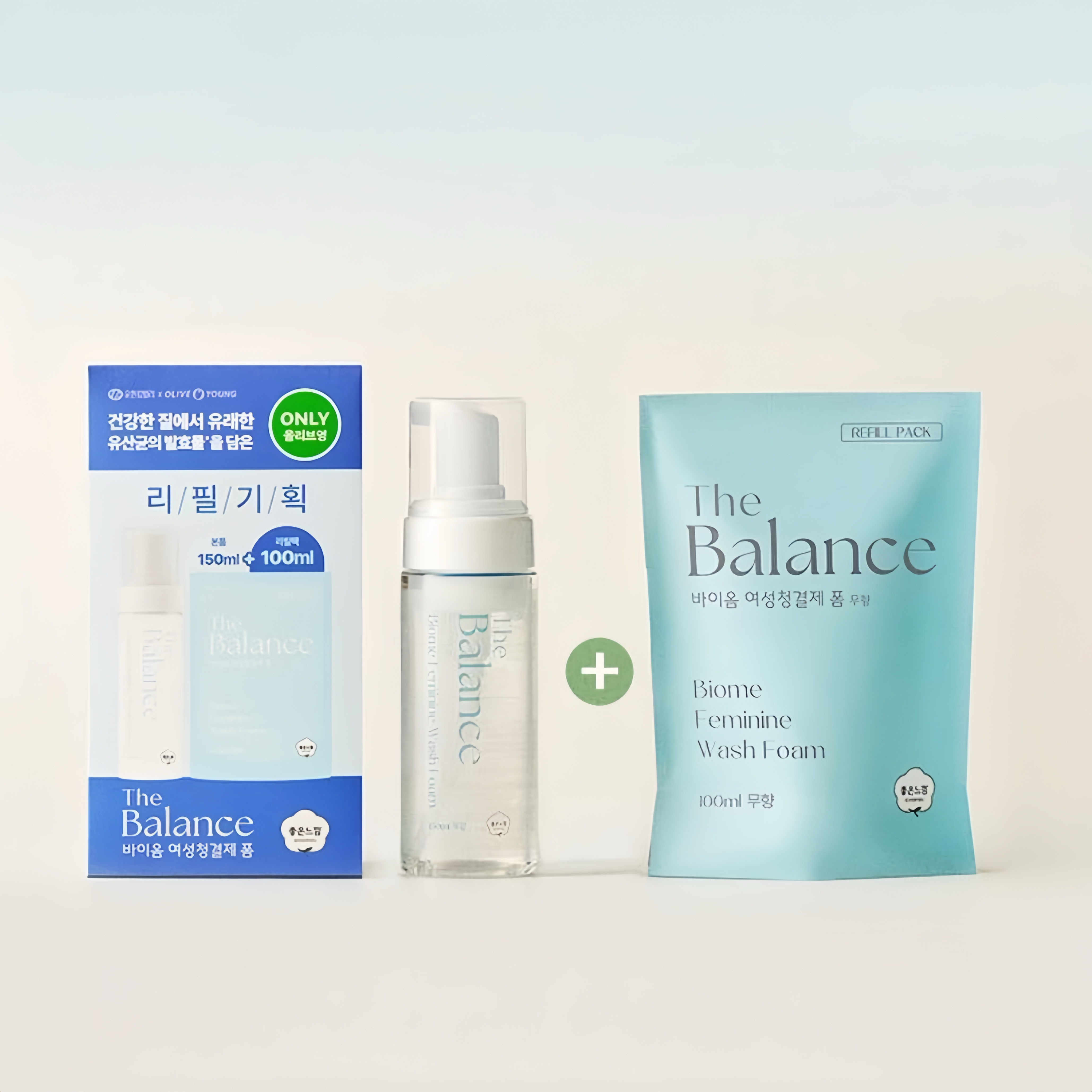 GoodFeel 微生態平衡私密潔淨泡泡 The Balance Biome Feminine Wash Foam 150ml / 150ml+refill