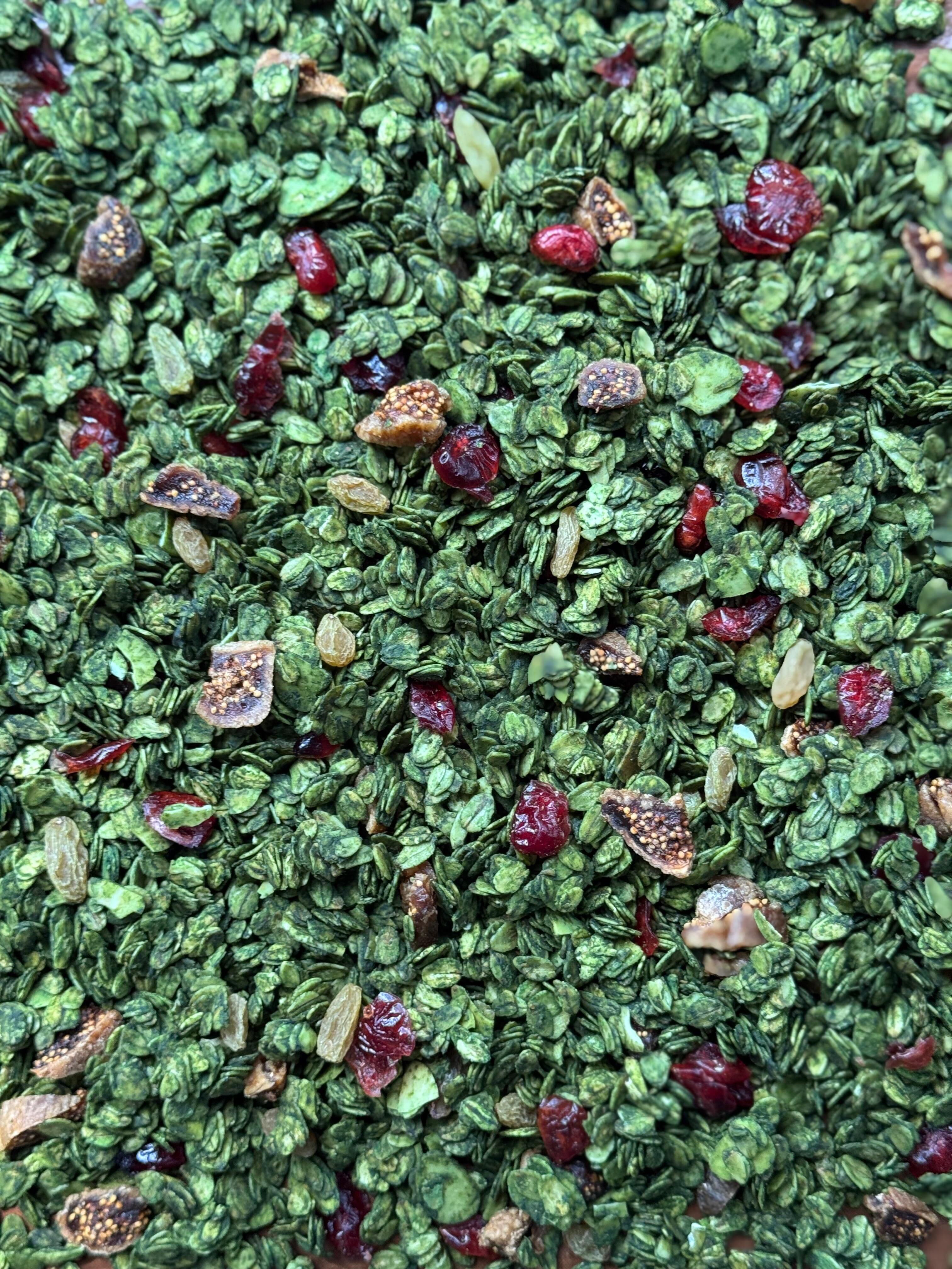 抹茶麥脆片