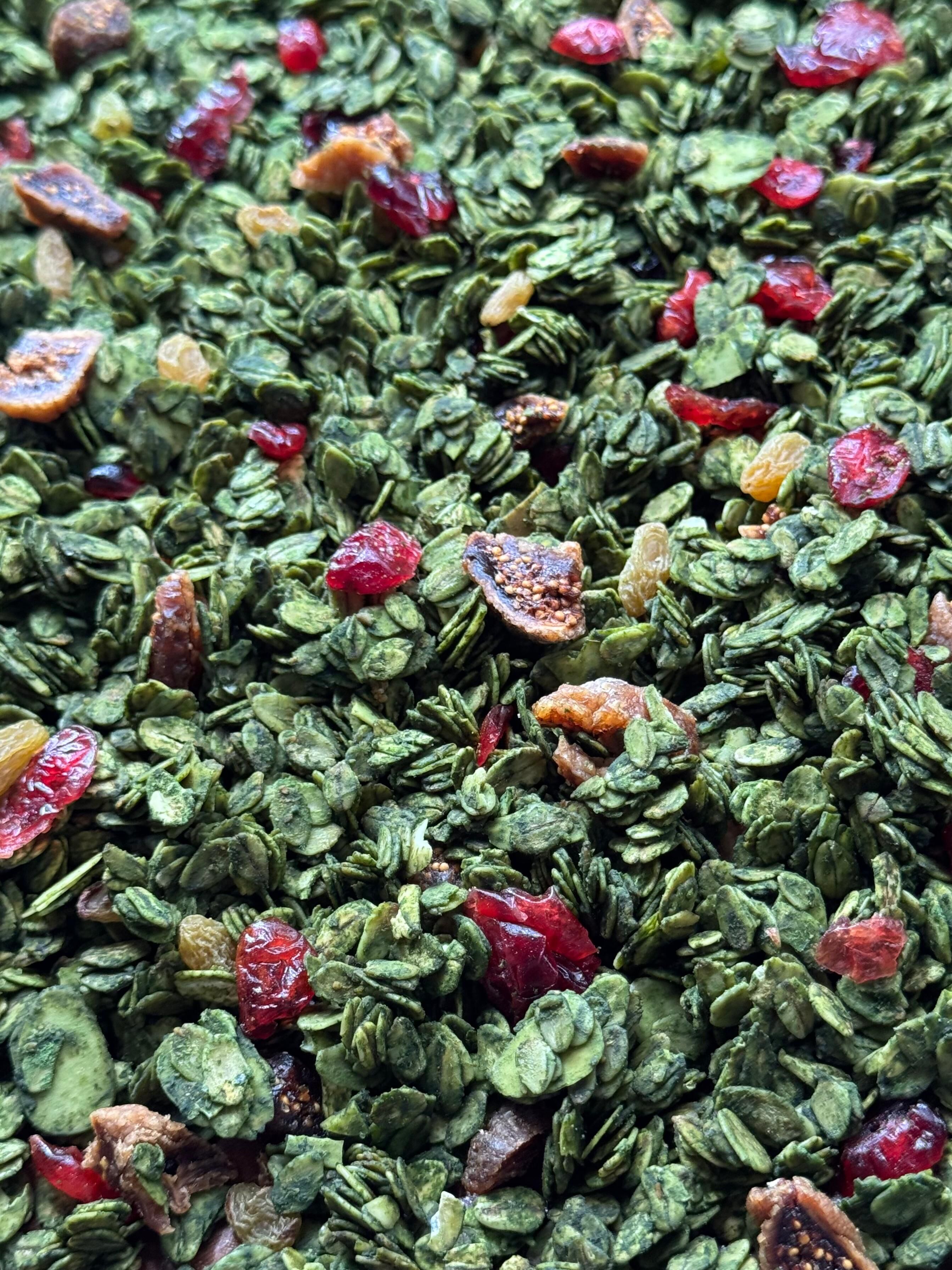 抹茶麥脆片