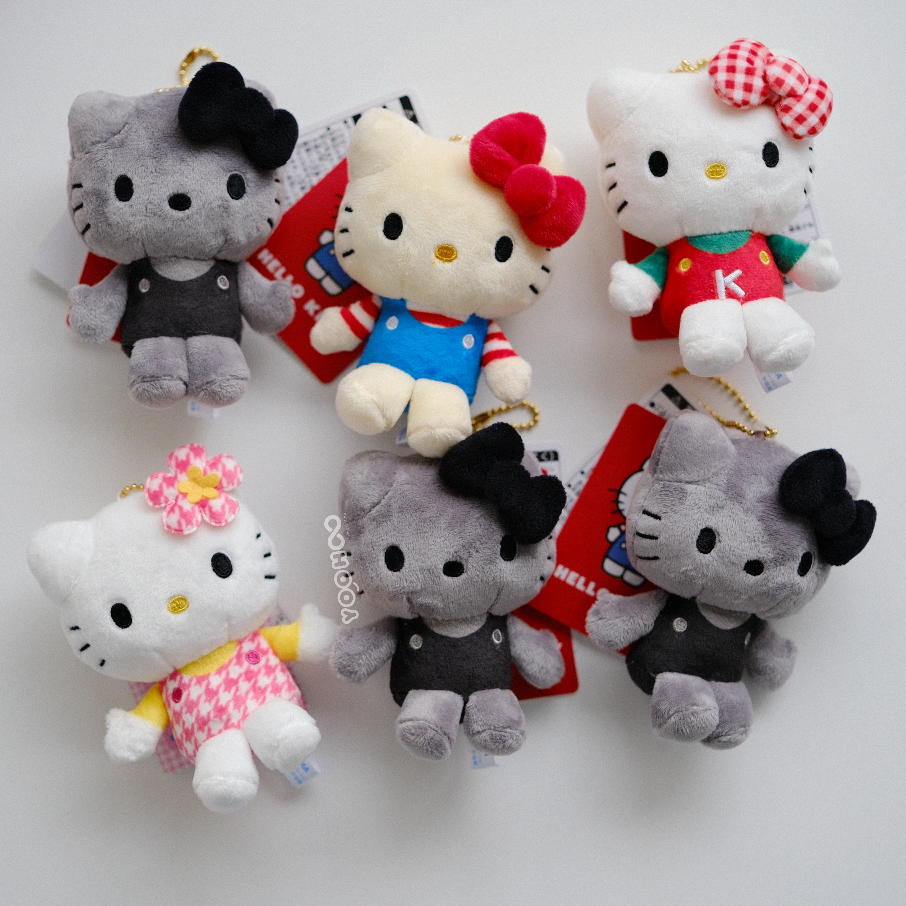 現貨優惠！┃日本 KITTY 平成 美人魚 黑灰 黑皮 曬黑 公主 蔡依林同款 吊飾