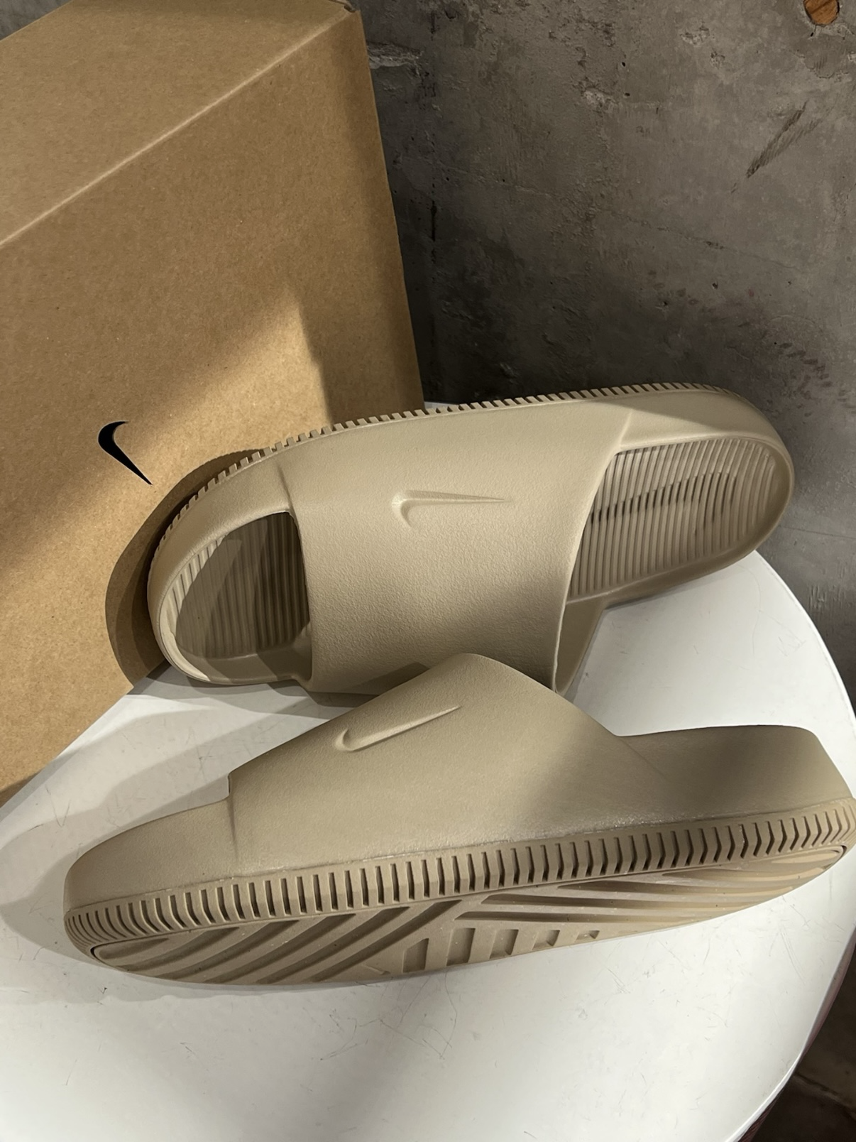 （預購） Nike Calm Slide 軟底防水增高拖鞋 懶人拖 厚底