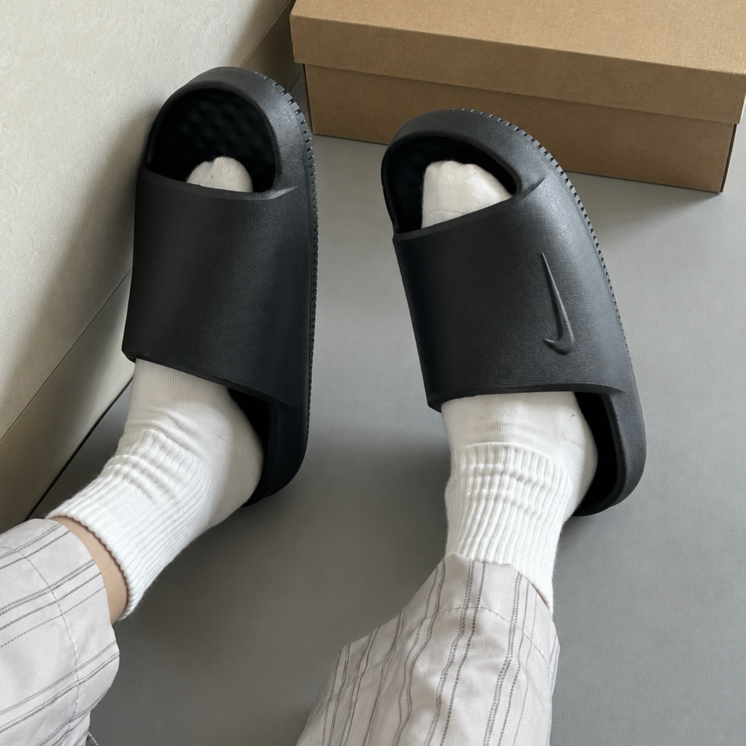 （預購） Nike Calm Slide 軟底防水增高拖鞋 懶人拖 厚底