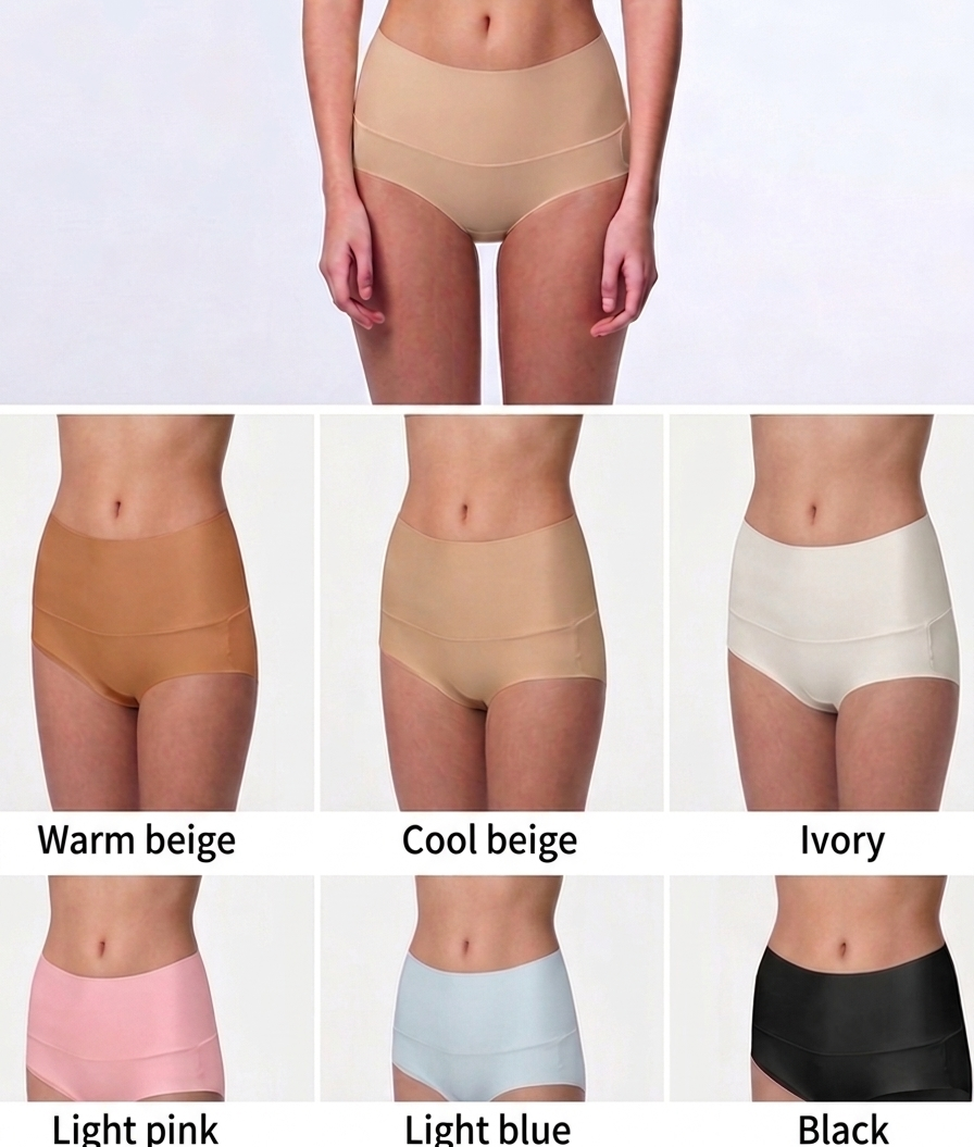Comfortlab｜Dual Cool High-Waist Panty 超涼隱形內褲 6colors (高腰) 1+1
