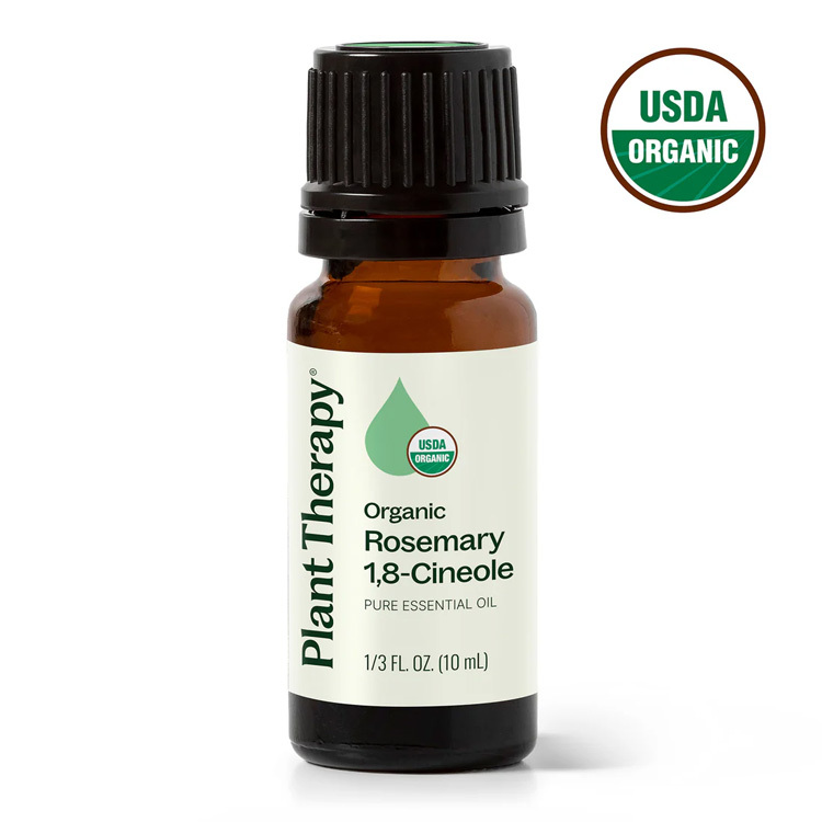 美國 Plant Therapy 有機迷迭香 Rosemay 1,8-Cineole 精油 - 10ml
