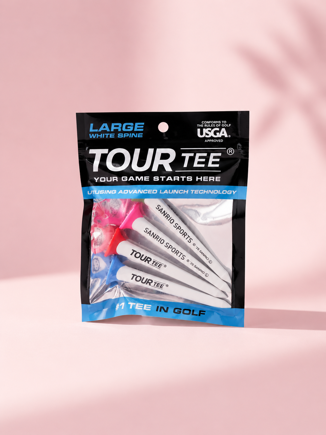 Hello Kitty × TOUR TEE 聯名（4入）