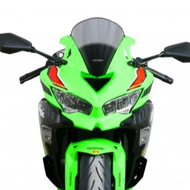 【MRA】 KAWASAKI ZX-4R 2023-2026 競賽款高角度風鏡 R型墨色