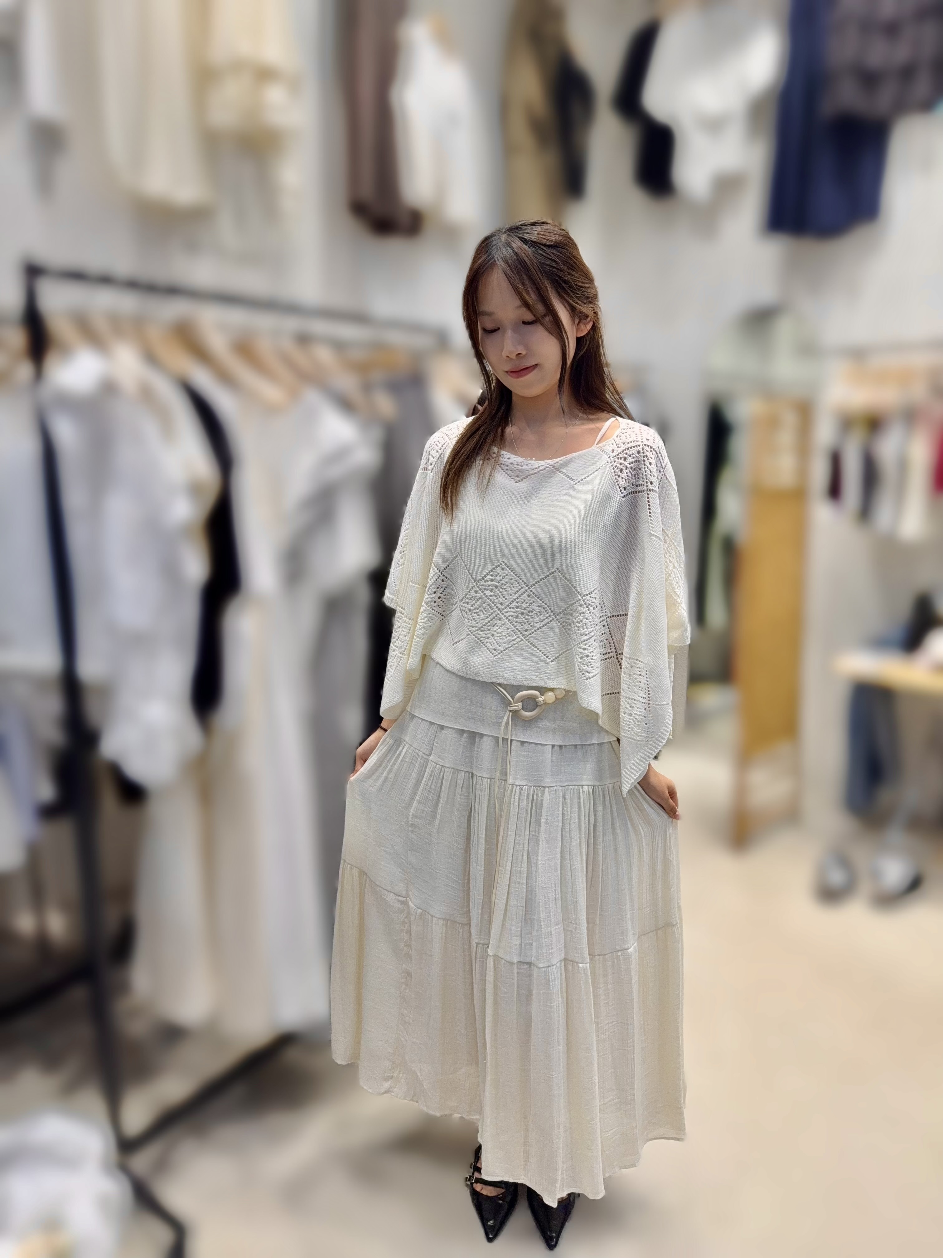 HP25  (  1set ) 胸 32 -49   長23 /    下身裙腰23-36 長37  HIP56   $599