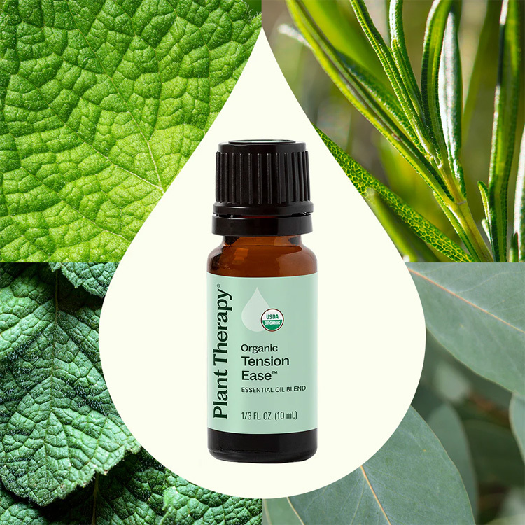[偏頭痛適用］美國 Plant Therapy 解鬆痛 Tension Ease 有機複方精油 -10ml