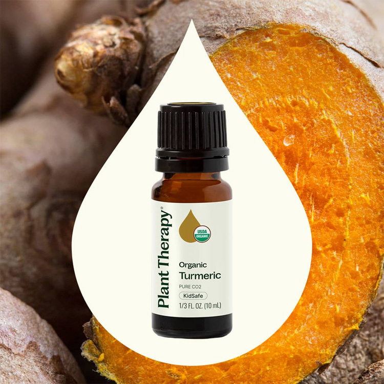 Plant Therapy 有機薑黃 Turmeric CO2 精油 (兒童安全) -10 ml / 30ml