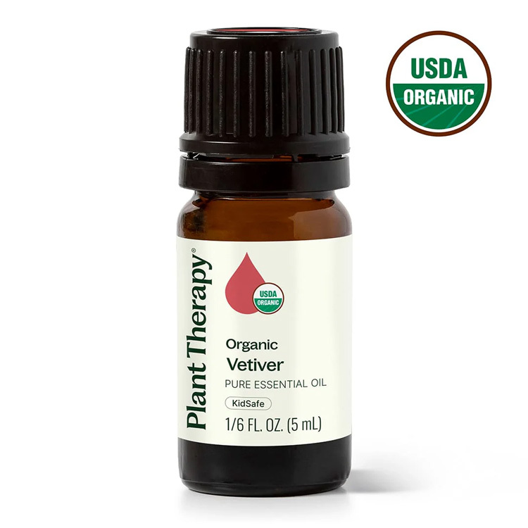 美國 Plant Therapy 岩蘭草 Vetiver 有機精油（兒童安全）- 5ml