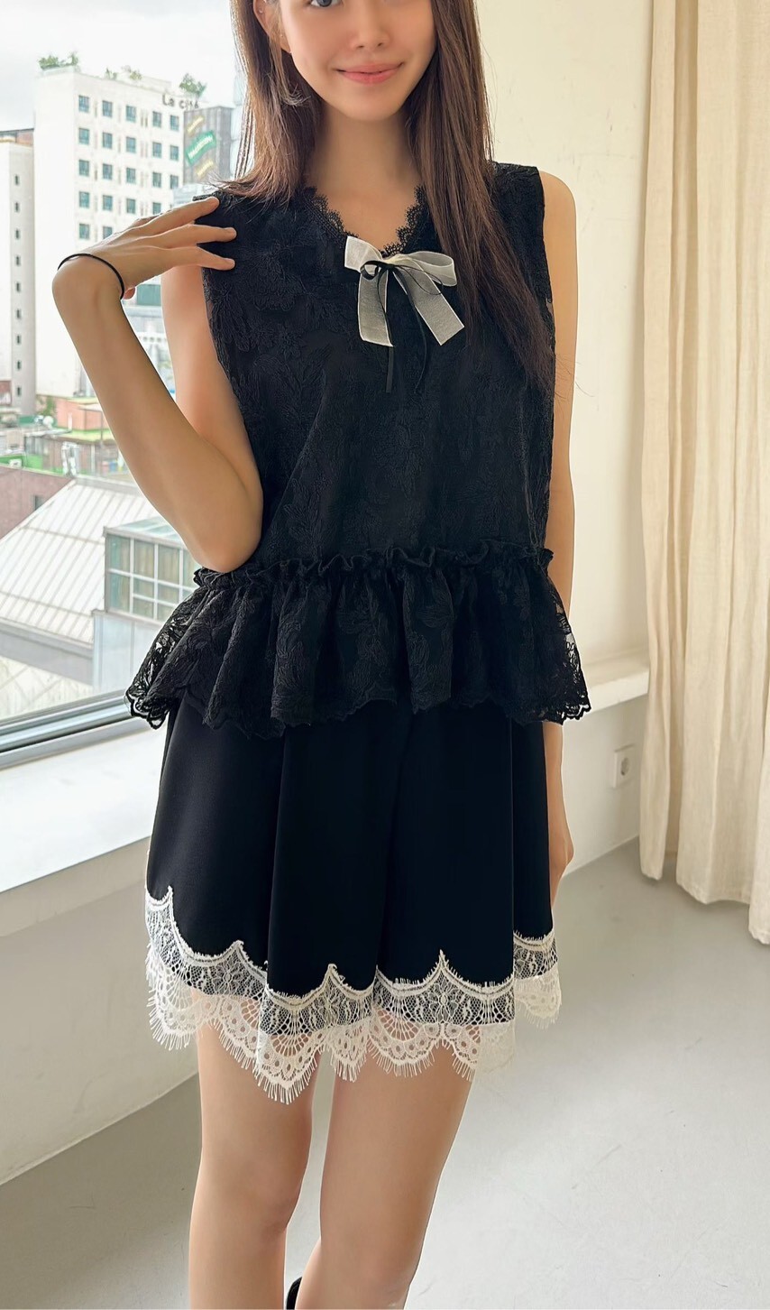 小結蕾絲背心