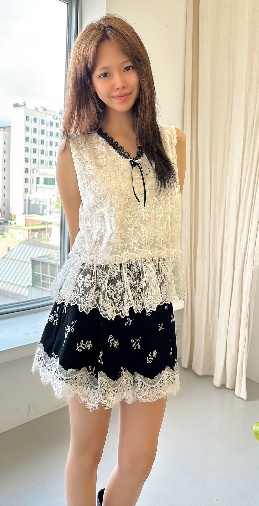 小結蕾絲背心