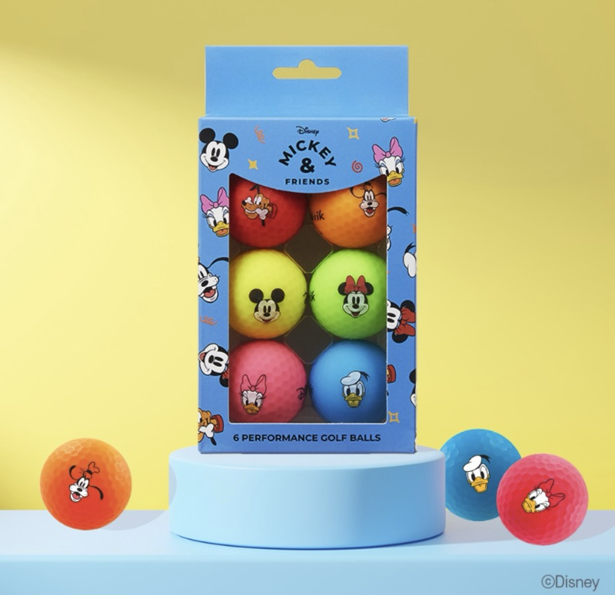 Volvik × Disney Mickey & Friends 高爾夫球