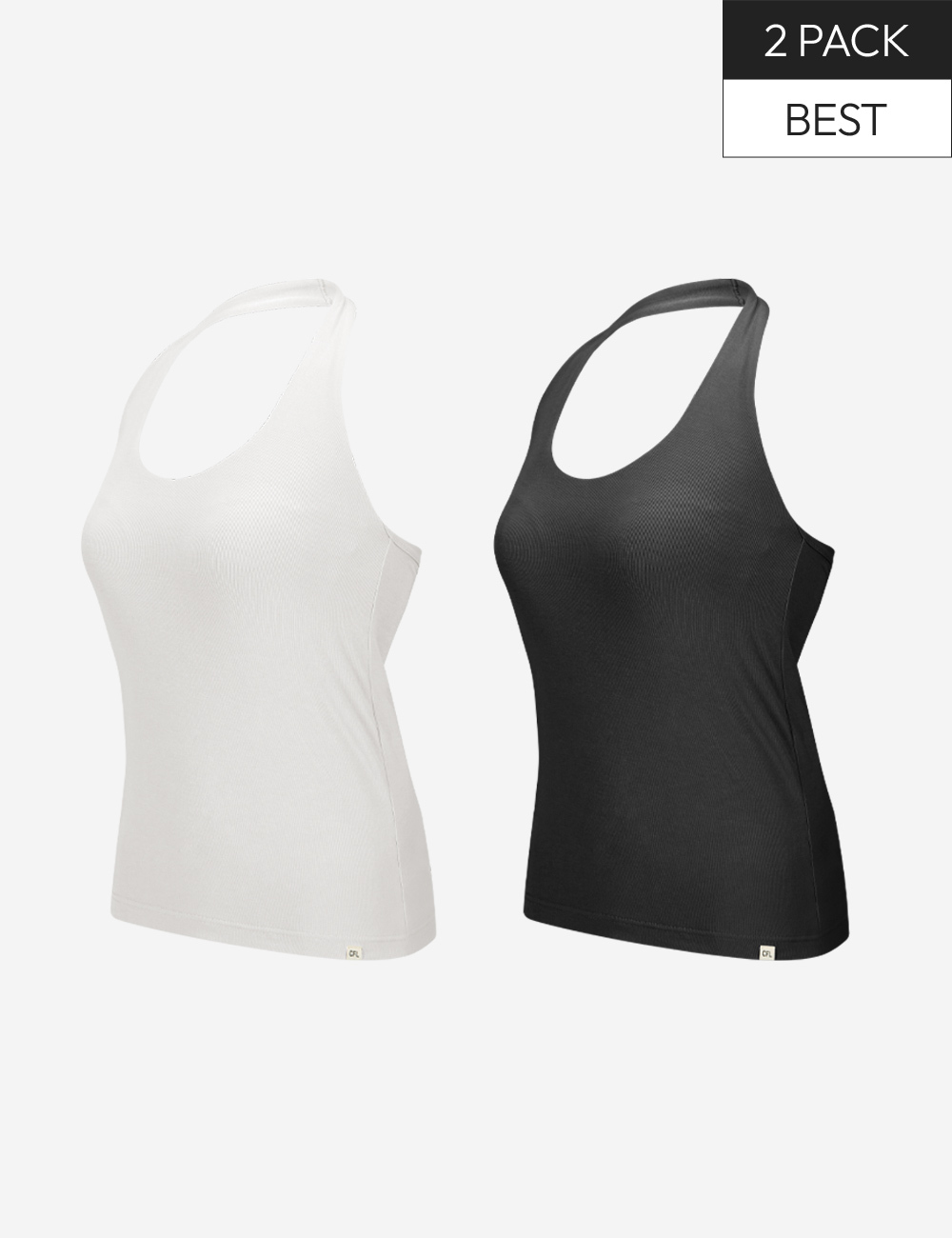 【1＋1】Comfortlab｜ErgoFit Basic Halter Top 繞頸Bra top (4colors)