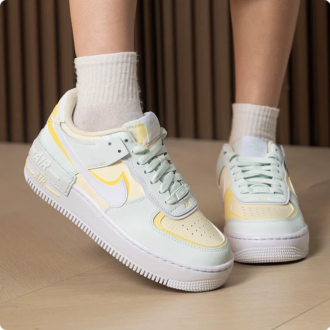 【預訂】 NIKE AIR FORCE 1 SHADOW 蜜瓜檸檬黃-WOMEN