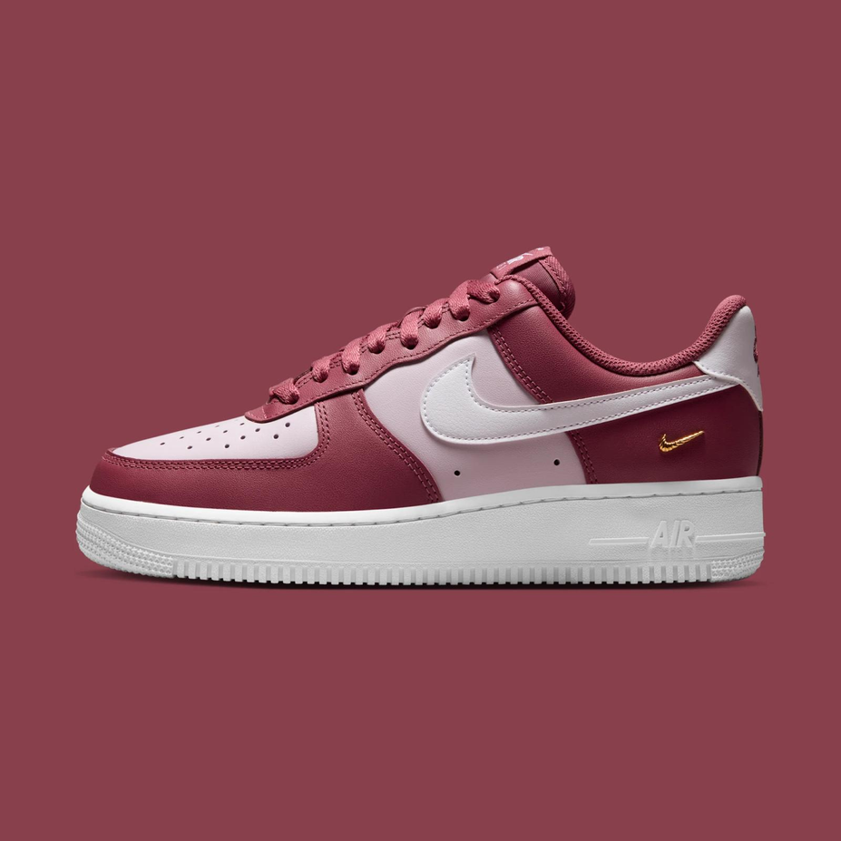 【預訂】NIKE AIR FORCE 1 小金剔煙燻玫瑰-WOMEN