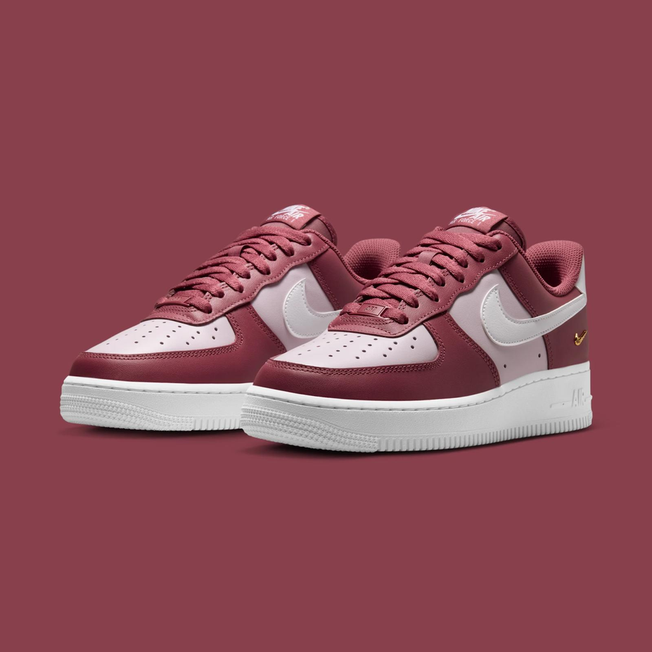 【預訂】NIKE AIR FORCE 1 小金剔煙燻玫瑰-WOMEN