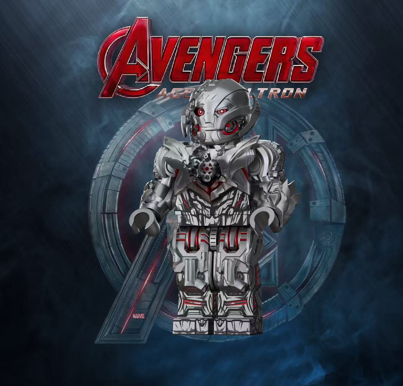 [Jin Custom][Preorder] Ultron Damage Version [PADprinted]