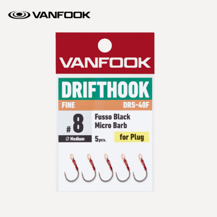 VANFOOK DRS-40F Drifthook Fine Minnow單鉤